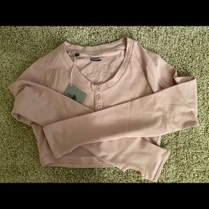 NWT gymshark legacy crop top